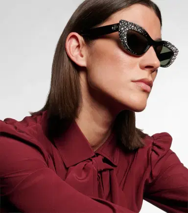 Gucci Double G embellished cat-eye sunglasses | Thumbnail 4 Gucci Double G embellished cat-eye sunglasses | Thumbnail 4