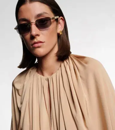 Cartier Eyewear Collection Décor C de Cartier rectangular sunglasses | Thumbnail 5 Cartier Eyewear Collection Décor C de Cartier rectangular sunglasses | Thumbnail 5