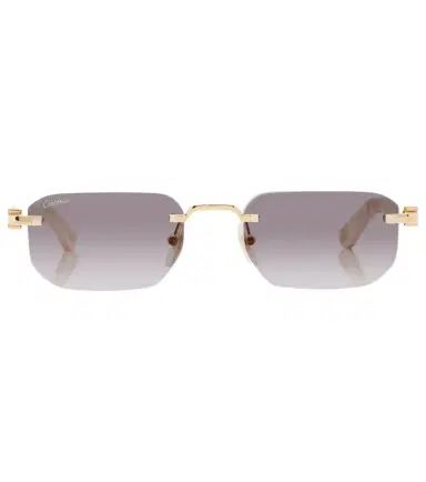 Cartier Eyewear Collection Décor C de Cartier rectangular sunglasses | Thumbnail 1 Cartier Eyewear Collection Décor C de Cartier rectangular sunglasses | Thumbnail 1