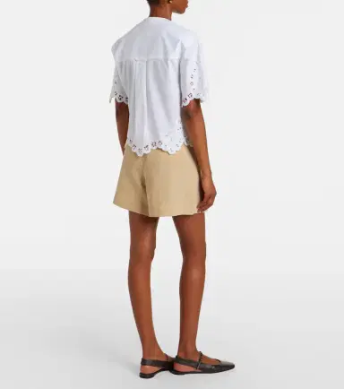 Veronica Beard Gables pleated shorts | Thumbnail 2 Veronica Beard Gables pleated shorts | Thumbnail 2