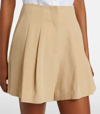 Veronica Beard Gables pleated shorts | Thumbnail 4 Veronica Beard Gables pleated shorts | Thumbnail 4