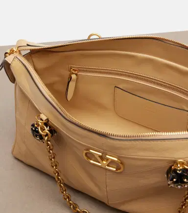 Valentino Garavani Panthea VLogo leather shoulder bag | Thumbnail 3 Valentino Garavani Panthea VLogo leather shoulder bag | Thumbnail 3