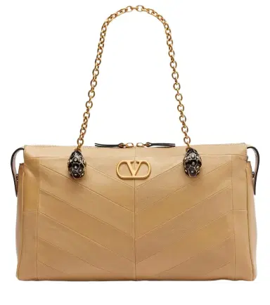 Valentino Garavani Panthea VLogo leather shoulder bag | Thumbnail 1 Valentino Garavani Panthea VLogo leather shoulder bag | Thumbnail 1
