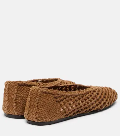 Le Monde Béryl Le Monde Béryl Regency woven suede ballet flats | Thumbnail 4 Le Monde Béryl Le Monde Béryl Regency woven suede ballet flats | Thumbnail 4