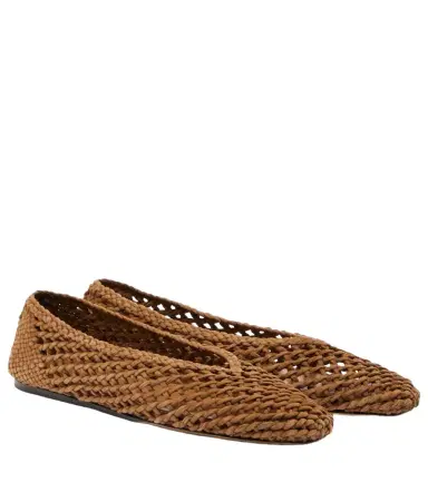 Le Monde Béryl Le Monde Béryl Regency woven suede ballet flats | Thumbnail 1 Le Monde Béryl Le Monde Béryl Regency woven suede ballet flats | Thumbnail 1