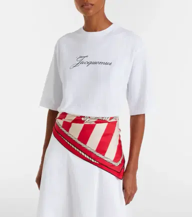 Jacquemus Logo cotton-blend jersey T-shirt | Thumbnail 2 Jacquemus Logo cotton-blend jersey T-shirt | Thumbnail 2