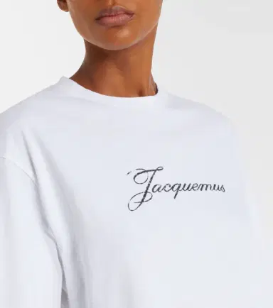 Jacquemus Logo cotton-blend jersey T-shirt | Thumbnail 3 Jacquemus Logo cotton-blend jersey T-shirt | Thumbnail 3