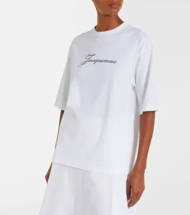 Jacquemus Logo cotton-blend jersey T-shirt | Thumbnail 5 Jacquemus Logo cotton-blend jersey T-shirt | Thumbnail 5