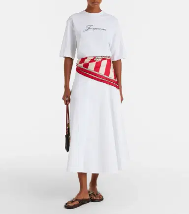 Jacquemus Logo cotton-blend jersey T-shirt | Thumbnail 7 Jacquemus Logo cotton-blend jersey T-shirt | Thumbnail 7