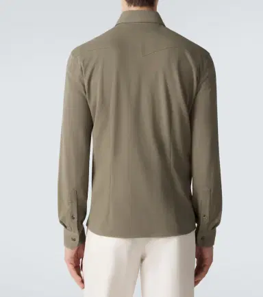 Brunello Cucinelli Cotton overshirt | Thumbnail 3 Brunello Cucinelli Cotton overshirt | Thumbnail 3