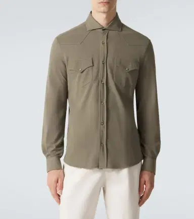 Brunello Cucinelli Cotton overshirt | Thumbnail 5 Brunello Cucinelli Cotton overshirt | Thumbnail 5