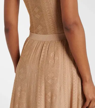 Zimmermann Aster pointelle lamé maxi skirt | Thumbnail 6 Zimmermann Aster pointelle lamé maxi skirt | Thumbnail 6