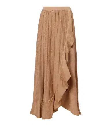 Zimmermann Aster pointelle lamé maxi skirt | Thumbnail 1 Zimmermann Aster pointelle lamé maxi skirt | Thumbnail 1