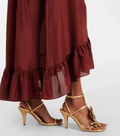 Zimmermann Aster gathered silk habotai maxi skirt | Thumbnail 5 Zimmermann Aster gathered silk habotai maxi skirt | Thumbnail 5