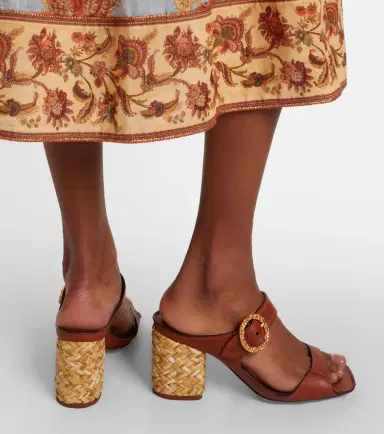 Zimmermann Solena leather mules | Thumbnail 6 Zimmermann Solena leather mules | Thumbnail 6