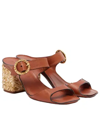 Zimmermann Solena leather mules | Thumbnail 1 Zimmermann Solena leather mules | Thumbnail 1
