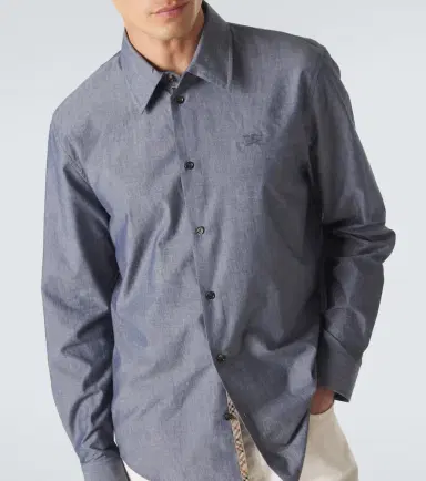 Burberry EKD cotton-blend shirt | Thumbnail 3 Burberry EKD cotton-blend shirt | Thumbnail 3