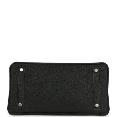 HERMÈS Hermes Birkin 30 Black Togo Palladium Hardware | Thumbnail 6 HERMÈS Hermes Birkin 30 Black Togo Palladium Hardware | Thumbnail 6