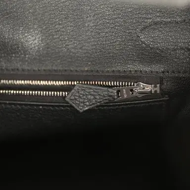 HERMÈS Hermes Birkin 30 Black Togo Palladium Hardware | Thumbnail 9 HERMÈS Hermes Birkin 30 Black Togo Palladium Hardware | Thumbnail 9