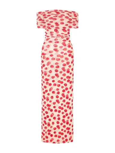 Stella McCartney Printed Chiffon Midi Dress | Thumbnail 1 Stella McCartney Printed Chiffon Midi Dress | Thumbnail 1