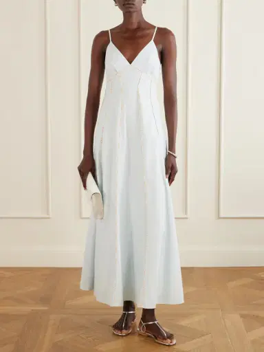 Rosie Assoulin Cami Cotton Maxi Dress | Thumbnail 2 Rosie Assoulin Cami Cotton Maxi Dress | Thumbnail 2