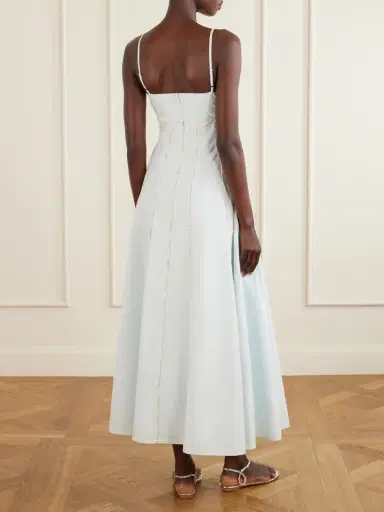 Rosie Assoulin Cami Cotton Maxi Dress | Thumbnail 3 Rosie Assoulin Cami Cotton Maxi Dress | Thumbnail 3