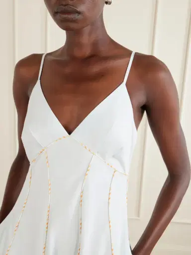 Rosie Assoulin Cami Cotton Maxi Dress | Thumbnail 4 Rosie Assoulin Cami Cotton Maxi Dress | Thumbnail 4