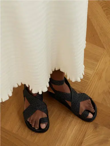 A Emery Jalen Woven Leather Sandals | Thumbnail 2 A Emery Jalen Woven Leather Sandals | Thumbnail 2