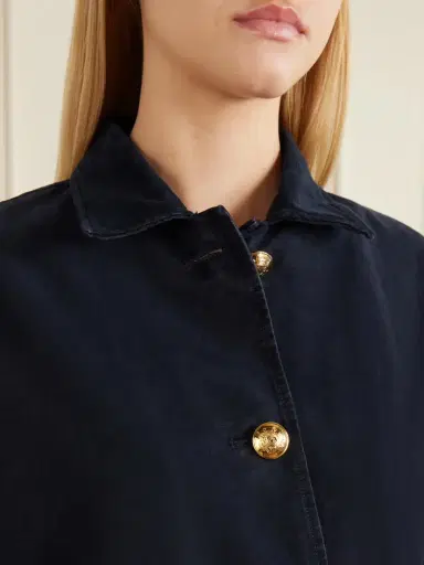 Nili Lotan Devin Corduroy-trimmed Cotton-canvas Jacket | Thumbnail 5 Nili Lotan Devin Corduroy-trimmed Cotton-canvas Jacket | Thumbnail 5