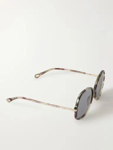 Chloé Rounded-frame Acetate Sunglasses | Thumbnail 3 Chloé Rounded-frame Acetate Sunglasses | Thumbnail 3