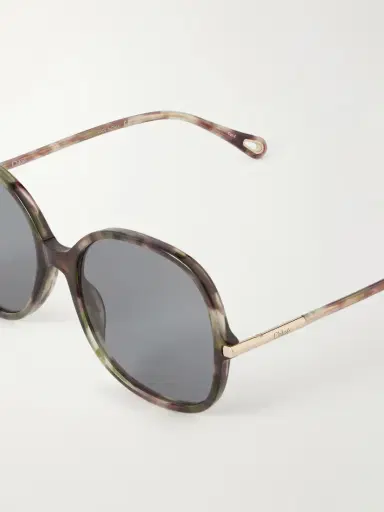 Chloé Rounded-frame Acetate Sunglasses | Thumbnail 4 Chloé Rounded-frame Acetate Sunglasses | Thumbnail 4