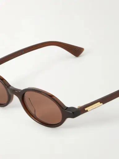 Bottega Veneta Eyewear Round-frame Acetate Sunglasses | Thumbnail 4 Bottega Veneta Eyewear Round-frame Acetate Sunglasses | Thumbnail 4
