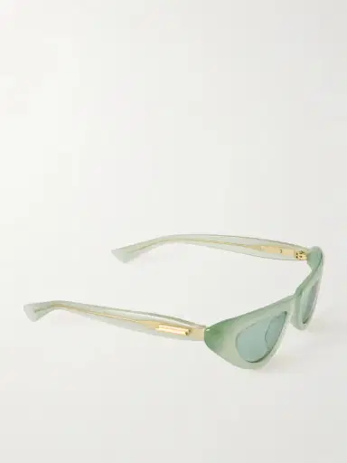 Bottega Veneta Eyewear Curvy Cat-eye Acetate Sunglasses | Thumbnail 3 Bottega Veneta Eyewear Curvy Cat-eye Acetate Sunglasses | Thumbnail 3