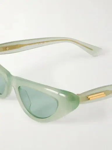 Bottega Veneta Eyewear Curvy Cat-eye Acetate Sunglasses | Thumbnail 4 Bottega Veneta Eyewear Curvy Cat-eye Acetate Sunglasses | Thumbnail 4