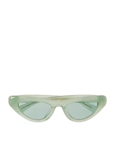 Bottega Veneta Eyewear Curvy Cat-eye Acetate Sunglasses | Thumbnail 1 Bottega Veneta Eyewear Curvy Cat-eye Acetate Sunglasses | Thumbnail 1