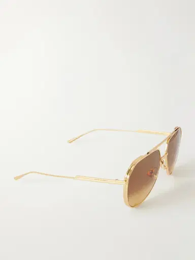 Bottega Veneta Eyewear Aviator-style Metal Sunglasses | Thumbnail 3 Bottega Veneta Eyewear Aviator-style Metal Sunglasses | Thumbnail 3