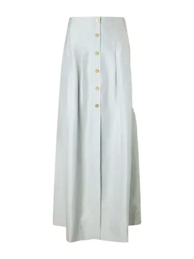 Le Kasha Amou Pleated Silk Maxi Skirt | Thumbnail 1 Le Kasha Amou Pleated Silk Maxi Skirt | Thumbnail 1