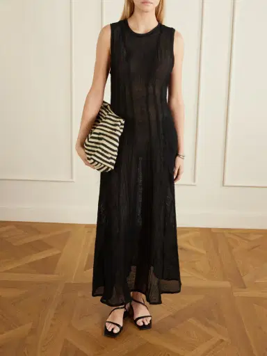 Le Kasha Dahkla Linen Maxi Dress | Thumbnail 2 Le Kasha Dahkla Linen Maxi Dress | Thumbnail 2