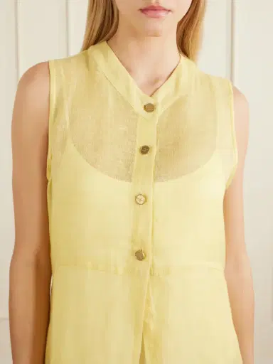 Le Kasha Linen Maxi Dress | Thumbnail 4 Le Kasha Linen Maxi Dress | Thumbnail 4