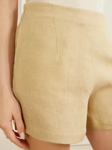 Le Kasha Ezbet Heavy Linen Shorts | Thumbnail 5 Le Kasha Ezbet Heavy Linen Shorts | Thumbnail 5