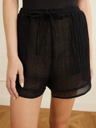 Le Kasha Tabag Linen Mini Shorts | Thumbnail 5 Le Kasha Tabag Linen Mini Shorts | Thumbnail 5