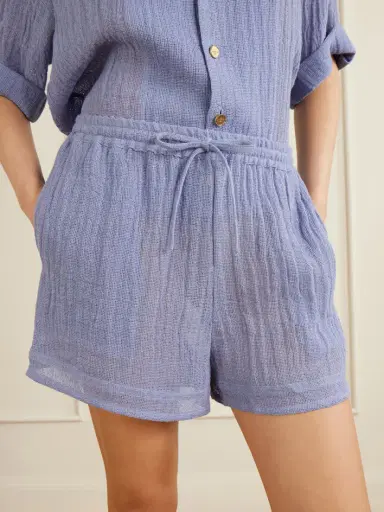 Le Kasha Tabag Linen Shorts | Thumbnail 5 Le Kasha Tabag Linen Shorts | Thumbnail 5