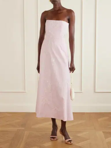 BERNADETTE Odette Cotton Embroidered Dress | Thumbnail 2 BERNADETTE Odette Cotton Embroidered Dress | Thumbnail 2