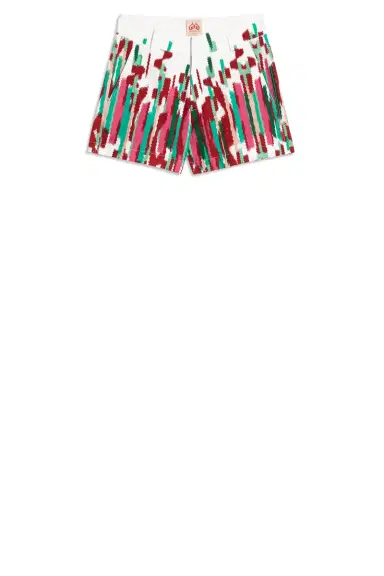 Emporio Sirenuse Pizzica Jester Red Shorts Jester Red Pizzica | Thumbnail 1 Emporio Sirenuse Pizzica Jester Red Shorts Jester Red Pizzica | Thumbnail 1