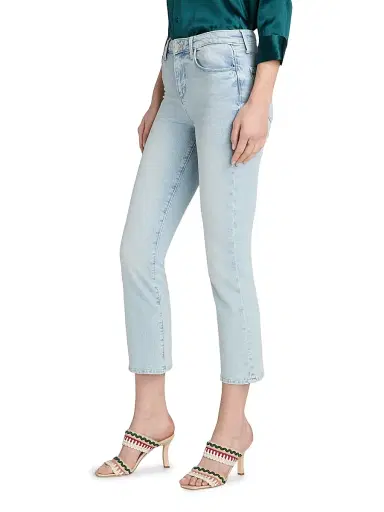 L'AGENCE Women's Tati Crop Micro Bootcut Jeans - Cabo | Thumbnail 4 L'AGENCE Women's Tati Crop Micro Bootcut Jeans - Cabo | Thumbnail 4
