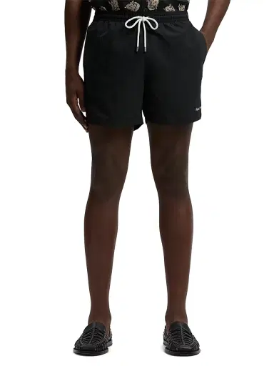 Ralph Lauren Purple Label Men's Amalfi Linen Swim Trunks - Classic Black | Thumbnail 3 Ralph Lauren Purple Label Men's Amalfi Linen Swim Trunks - Classic Black | Thumbnail 3