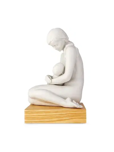 Lladro A Nurturing Bond Mother Porcelain Figure - White | Thumbnail 2 Lladro A Nurturing Bond Mother Porcelain Figure - White | Thumbnail 2