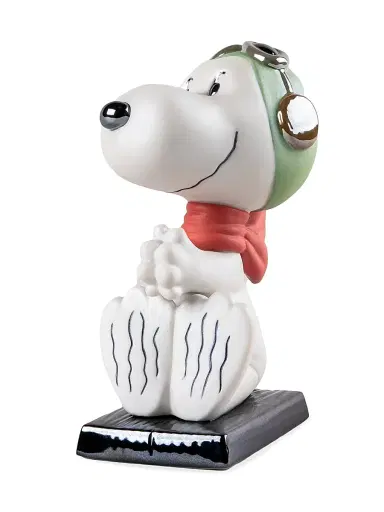 Lladro Peanuts Snoopy Flying Ace Figurine | Thumbnail 2 Lladro Peanuts Snoopy Flying Ace Figurine | Thumbnail 2
