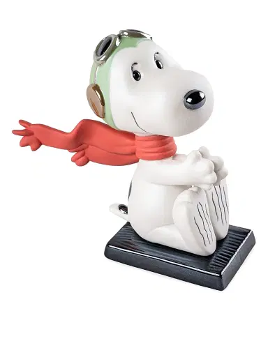 Lladro Peanuts Snoopy Flying Ace Figurine | Thumbnail 6 Lladro Peanuts Snoopy Flying Ace Figurine | Thumbnail 6