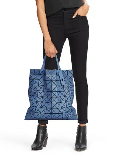 Bao Bao Issey Miyake Women's Prism Frost Geometric Tote Bag - Smoky Blue | Thumbnail 2 Bao Bao Issey Miyake Women's Prism Frost Geometric Tote Bag - Smoky Blue | Thumbnail 2